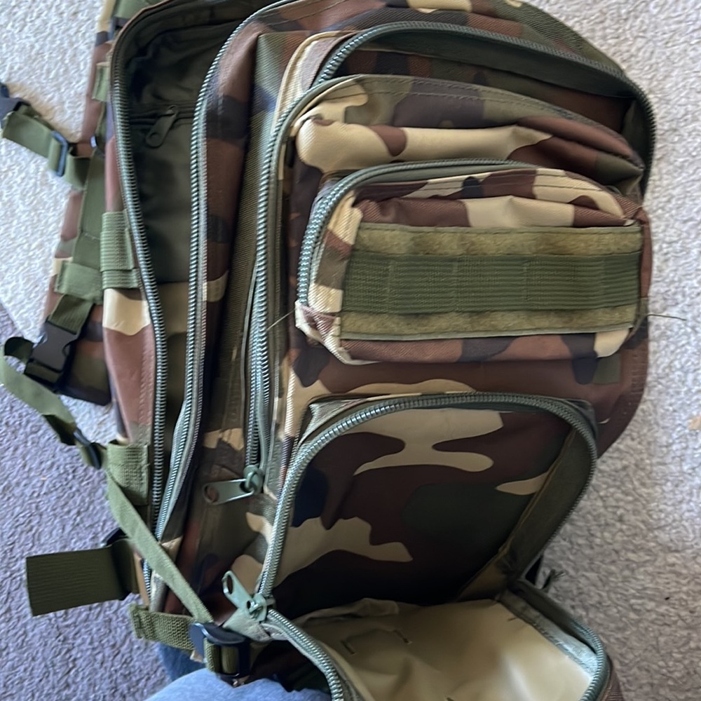 Camouflage Backpack - image 7